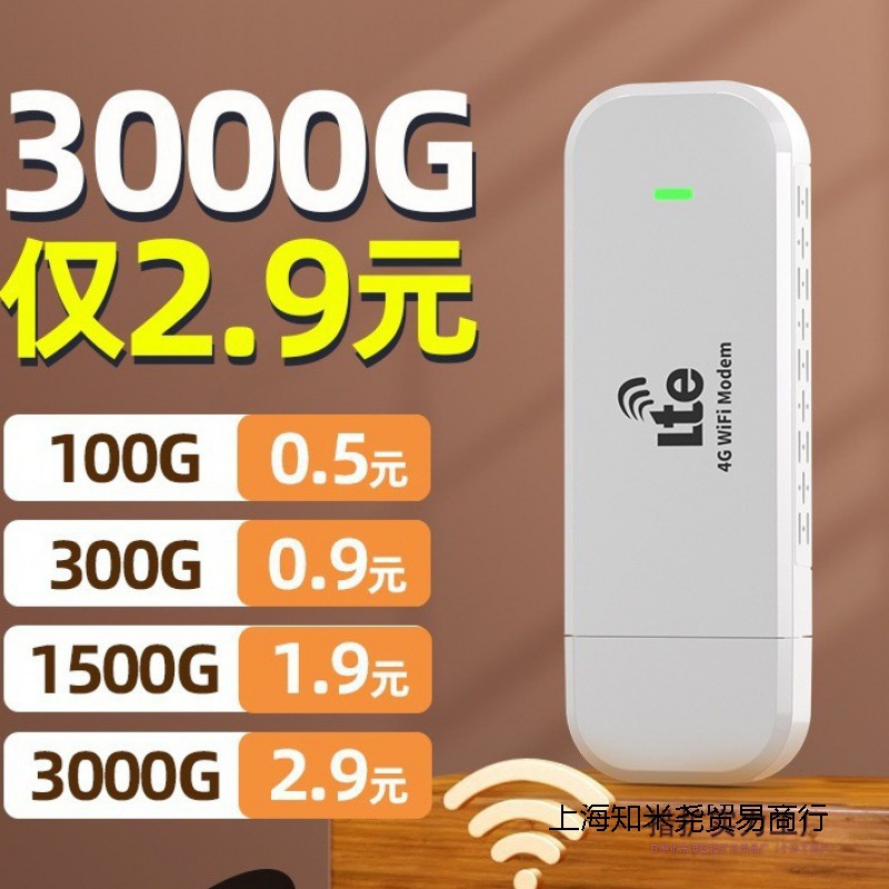 Universal wireless mobile dedicated live streaming national portable wifi support 5g pure data Internet card, an outdoor magic tool details Picture