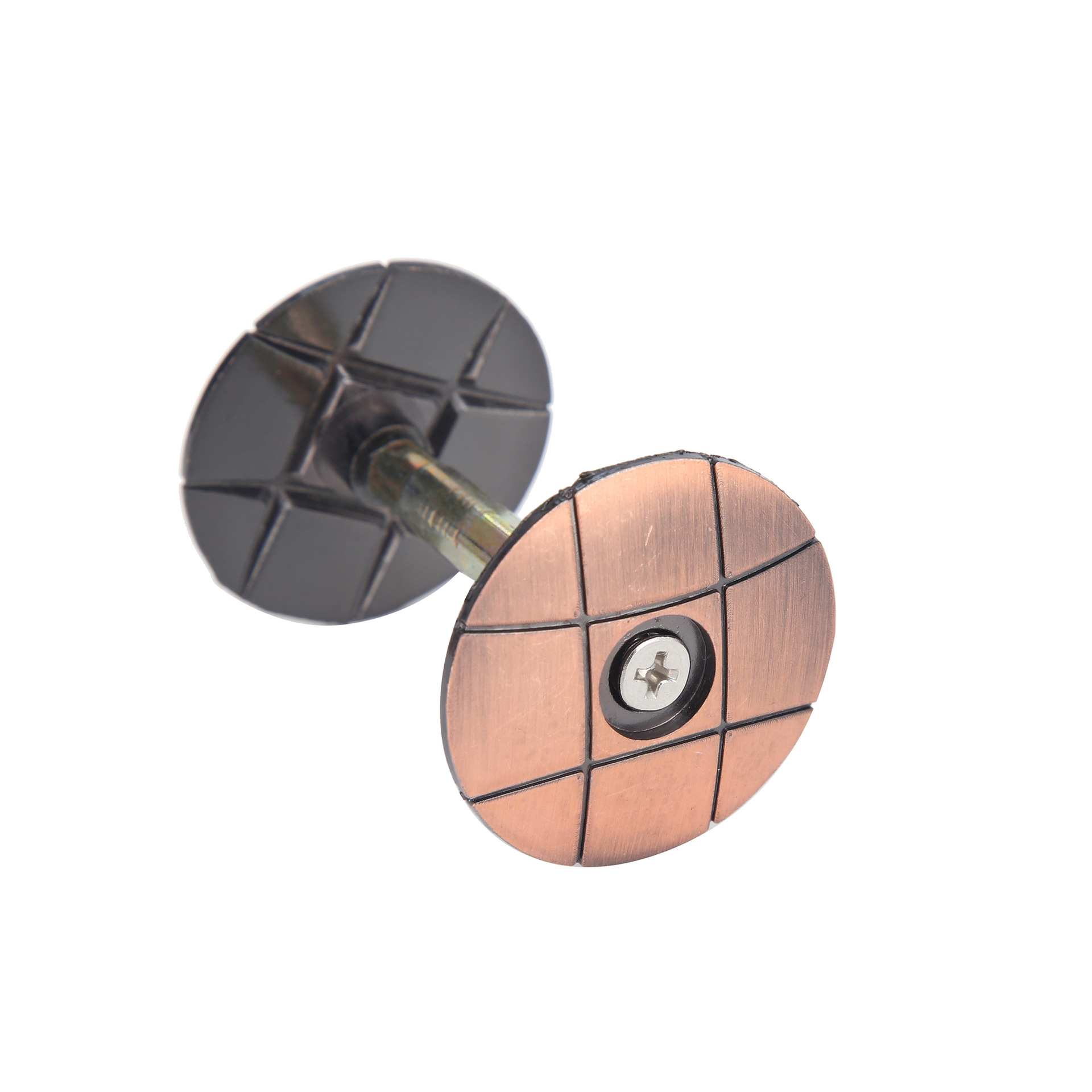 Jingyuan Security door, wooden door, stainless steel hole blocker, hole patching, peephole, lock hole, decorative cover, door hole patching, door opening blocking cover Item Picture