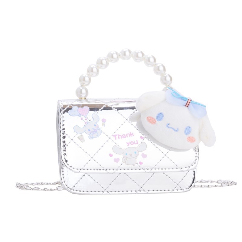 Children's bags, cute cartoon princess handbags, girls' fashionable bags, kids' single-shoulder crossbody bags, children's loose change accessories Item Picture