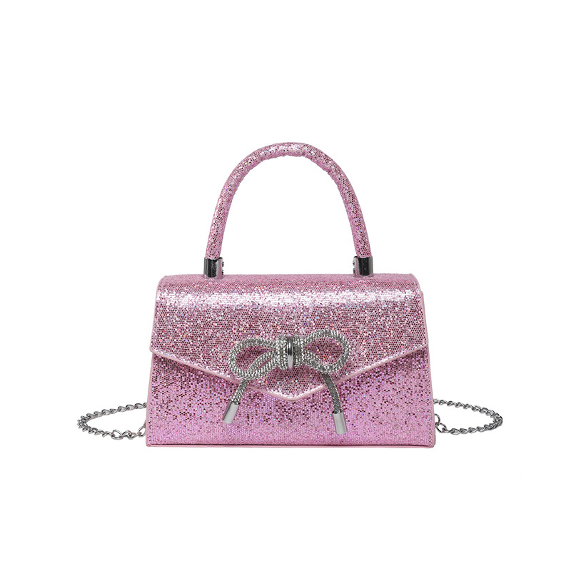 A high-end small handbag for women, a new Spring/Summer 2025 versatile butterfly single-shoulder crossbody bag and a small square handbag for commuting Item Picture