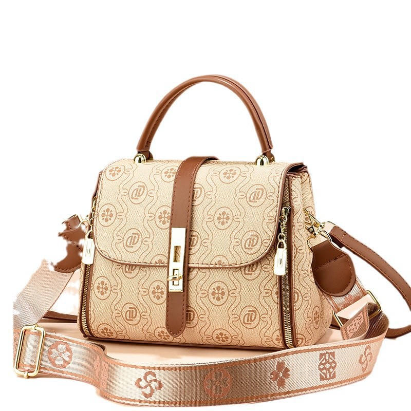 Best-selling women's single-shoulder crossbody bag, elegant mom bag, versatile, new summer 2024 fashionable handbag for middle-aged people Item Picture