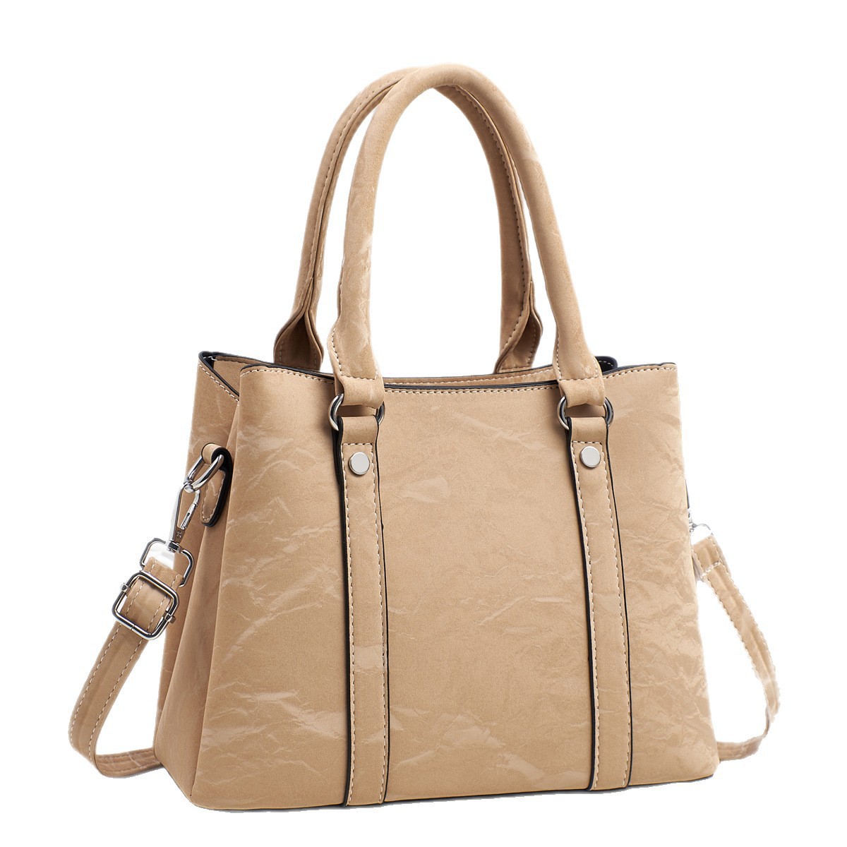 This new stylish handbag with a high-quality texture is versatile and has a large capacity for casual commuting. It is a high-quality single-shoulder crossbody bag for women Item Picture