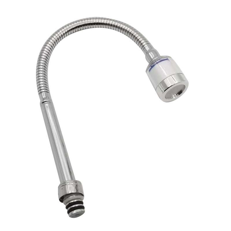 Faucet universal pipe fittings, extended pipe, stainless steel hose, shaped pipe, anti-splash bubble maker manufacturer wholesale Item Picture