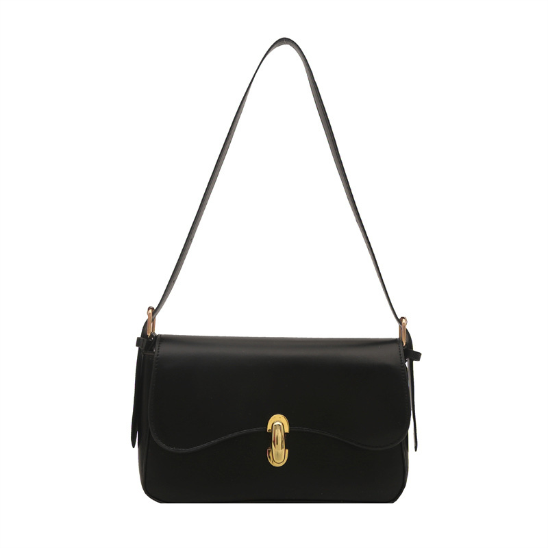 Korean style simple single-shoulder bag, fashionable crossbody bag, niche simple small square bag, new summer 2025 stylish underarm bag Item Picture