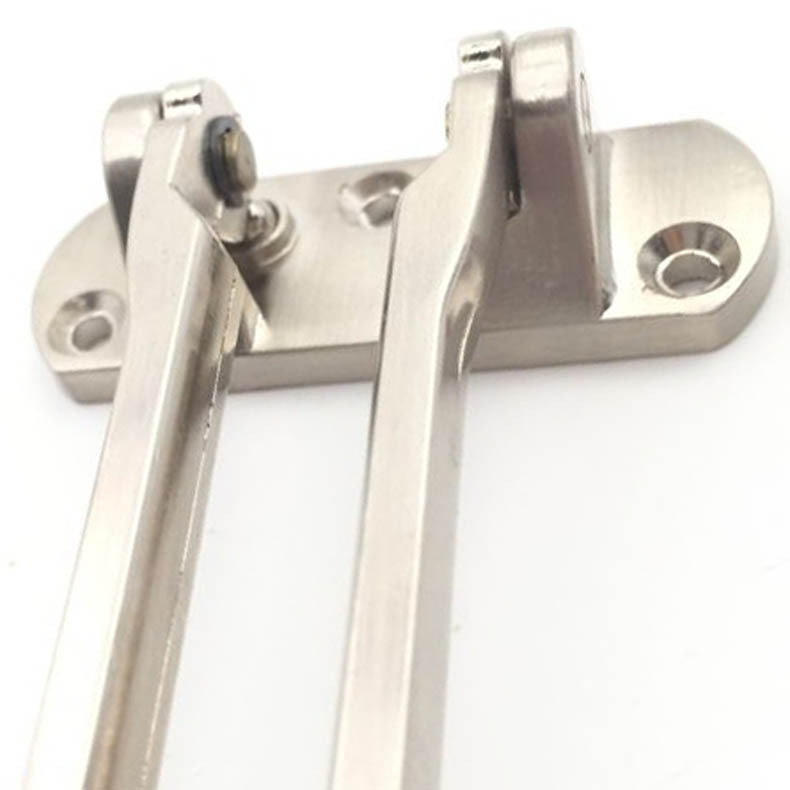 High-end precision-cast hotel and guesthouse anti-theft fasteners, safety chains, anti-theft door bolts, anti-theft chains, metal lock buckles and small hardware Application Scenario