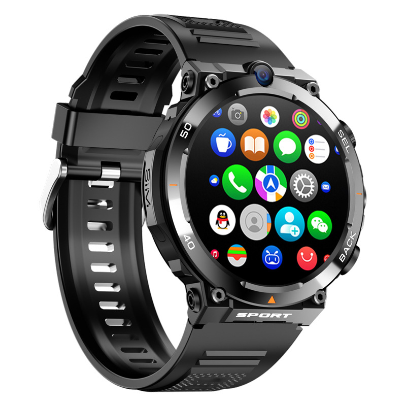 Cross-border new H10 round-screen smartwatch nfc access control camera playstore flashlight Smartwatch Application Scenario