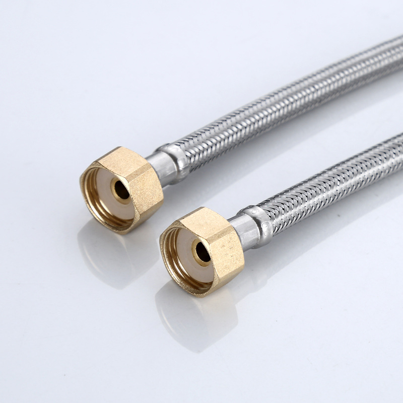 304 stainless steel wire braided water inlet hose, sink, sink faucet, washbasin faucet, cold and hot water inlet hose Specification drawing