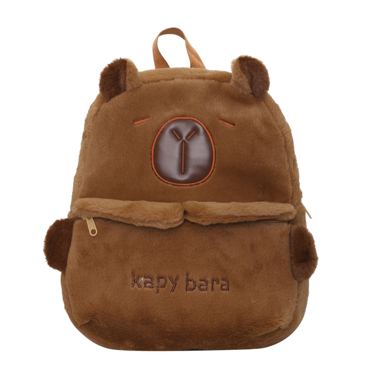 The new Capibara backpack is a cute girl, a large-capacity schoolbag for students, a daily storage bag, and a versatile and trendy bag Item Picture
