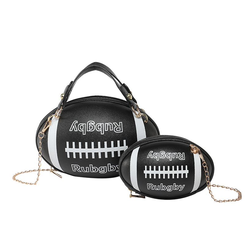 Personalized rugby niche design 2025 new American retro fashion single-shoulder bag chain trendy crossbody bag for women Item Picture