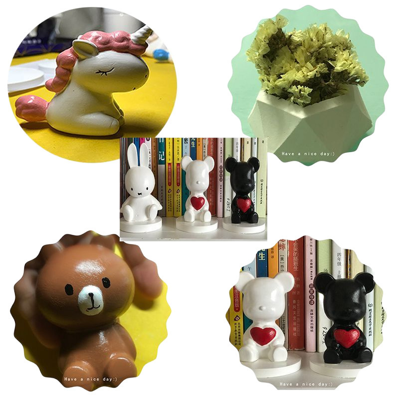 DIY gypsum doll, gypsum white model mold, art sculpture, quick-drying high-strength special powder, super hard and fast drying Application Scenario