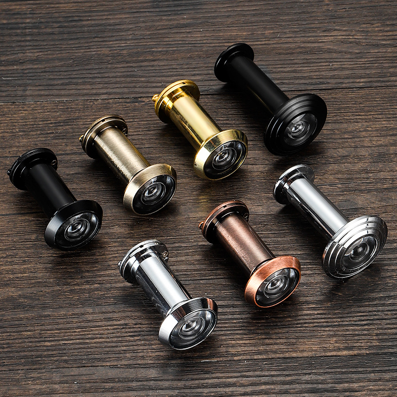 14 pipe diameter and 16 pipe diameter zinc alloy cat's eye anti-rotation hotel door, high-definition sheep's eye anti-theft door, wooden door, glass lens Application Scenario