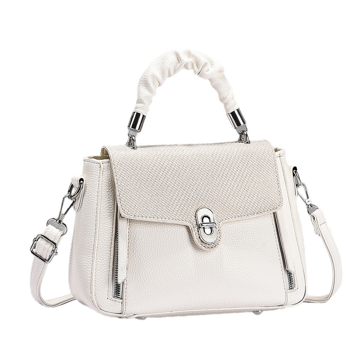 This is a new spring crossbody bag for women, a fashionable handbag for middle-aged ladies, a high-end single-shoulder bag, practical and simple Item Picture