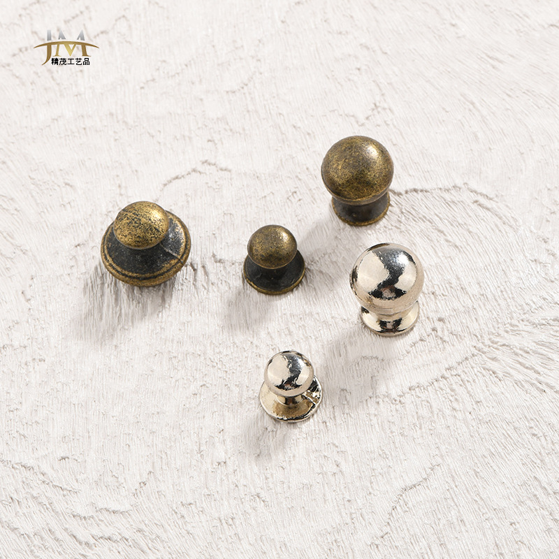 Jingmao Hardware's new Chinese-style home decoration: pacifier nails, drawer small handles, jewelry box handles, alloy accessories, and handles details Picture