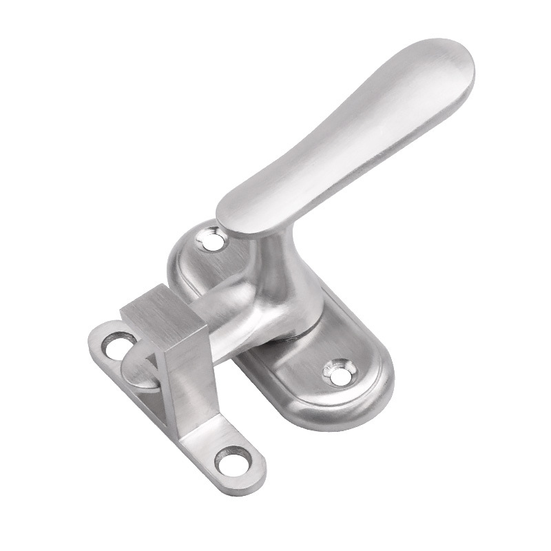 Large 304 stainless steel door latch, precision-cast door bolt, hotel room anti-theft latch, door and window hardware Item Picture