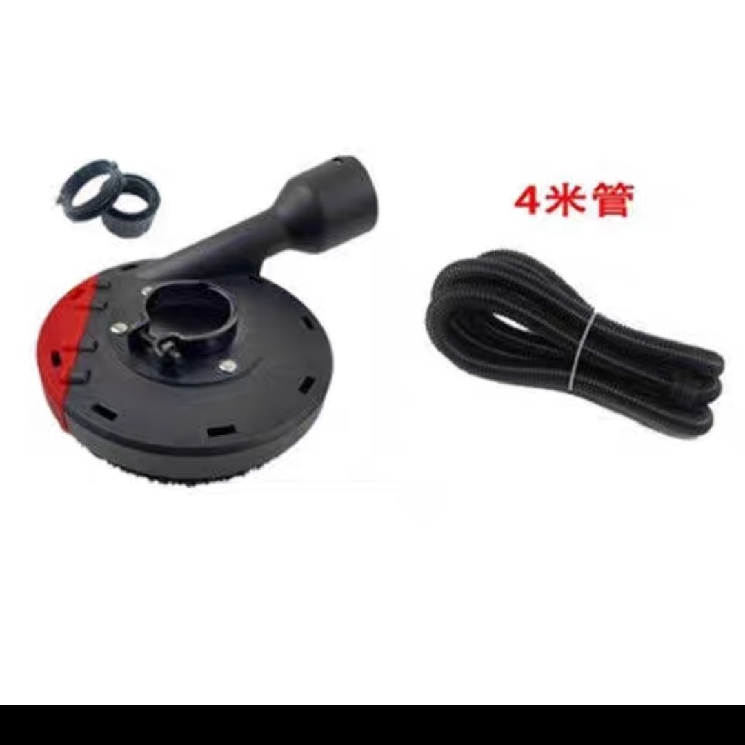 Dust cover for Angle grinding machine, dust-free grinding dust collection cover, protective cover for stone and concrete hand grinding machine, universal dust collection Application Scenario