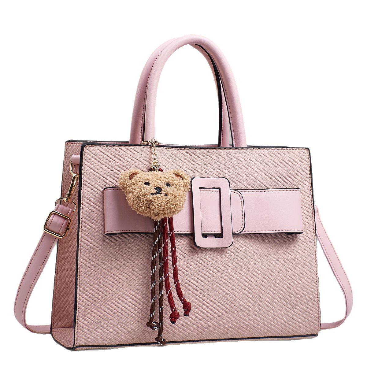 A new 2025 model with a high appearance level, large capacity, casual commuting crossbody, versatile single-shoulder handbag, and a simple cross-border women's bag Item Picture