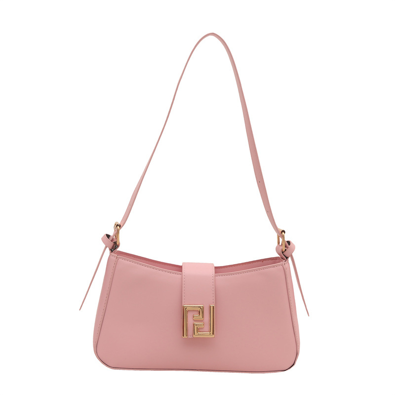 The new 2025 fashionable and trendy single-shoulder bag with a niche design, a unique and stylish underarm bag, and a small square crossbody bag Item Picture