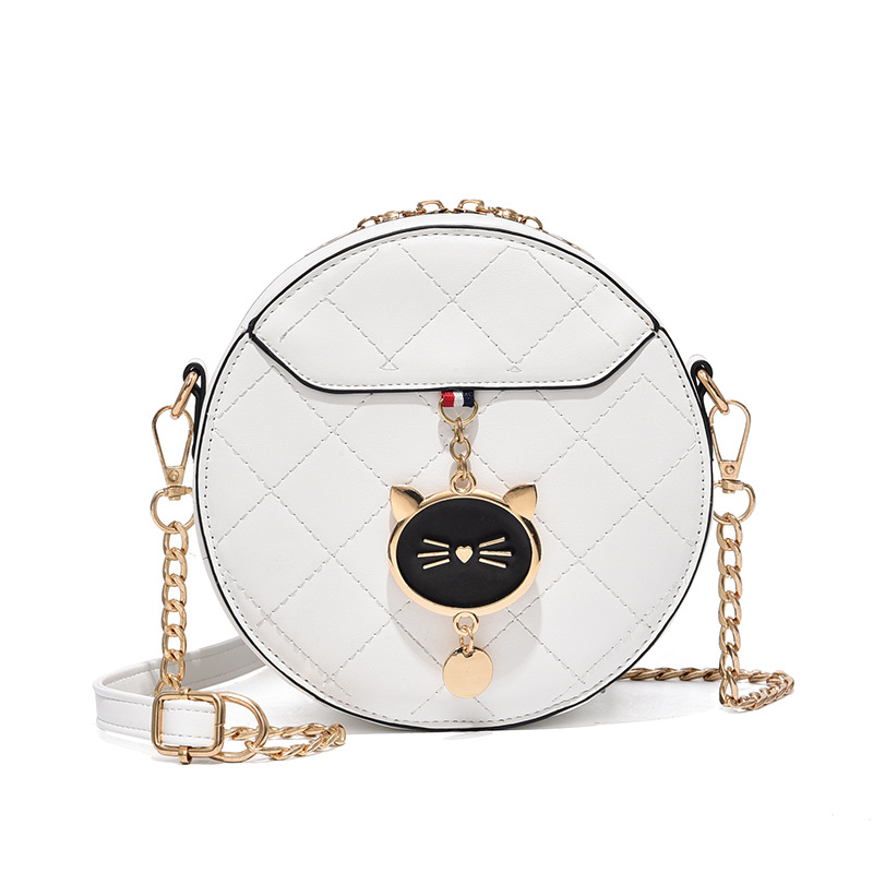 This year's popular small bags: 2022 new trendy summer fashion round women's bags, chain bags, versatile single-shoulder crossbody bags Item Picture