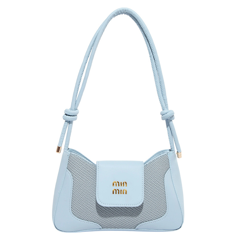 Cross-border Women's Bag 2025 New under-arm crescent bag for women, fashionable and elegant, simple and versatile, single-shoulder crossbody small square bag Item Picture