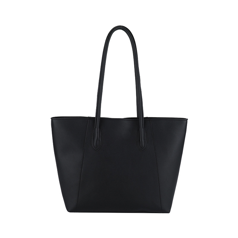 Large bag 2024 new Tote bag for autumn and winter, large-capacity single-shoulder bag for work and commuting, soft leather solid color women's bag Item Picture