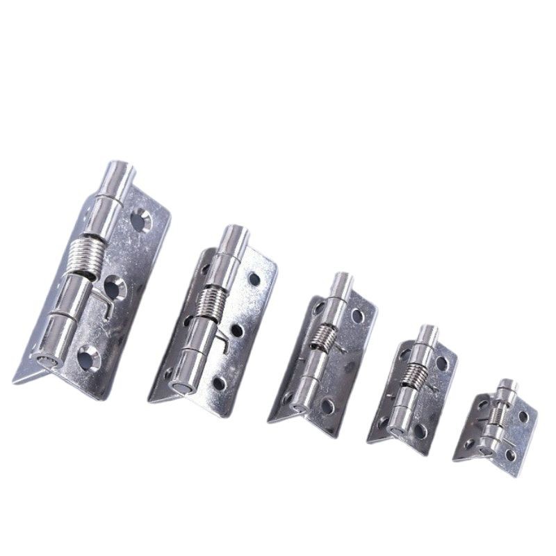 A comprehensive collection of 304 stainless steel hinges, thickened spring hinges for doors and Windows, hardware hinges with leaf nuts and rebound damping hinges Item Picture