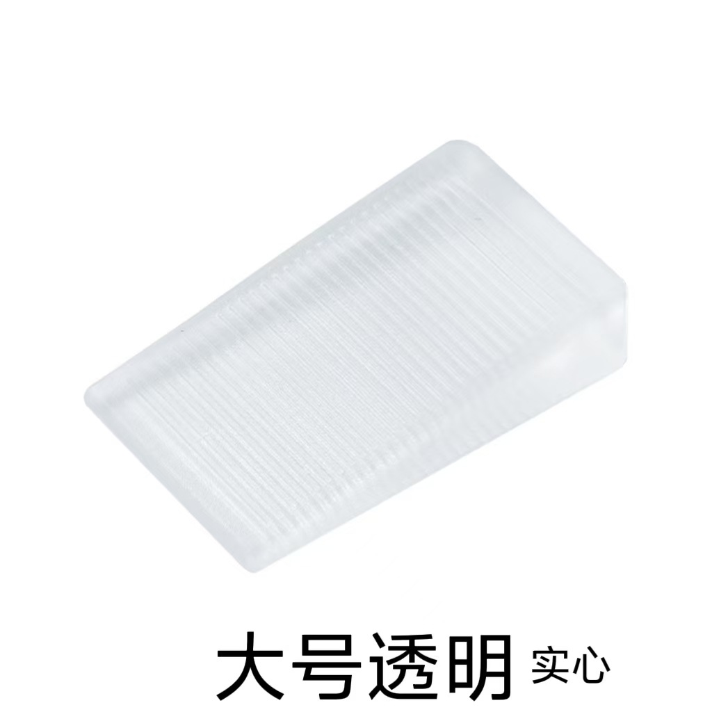 Rubber door stopper for household use, windproof, anti-collision, no need for drilling, silent, top-blocking, buffer, fixator, and wall protection Specification drawing