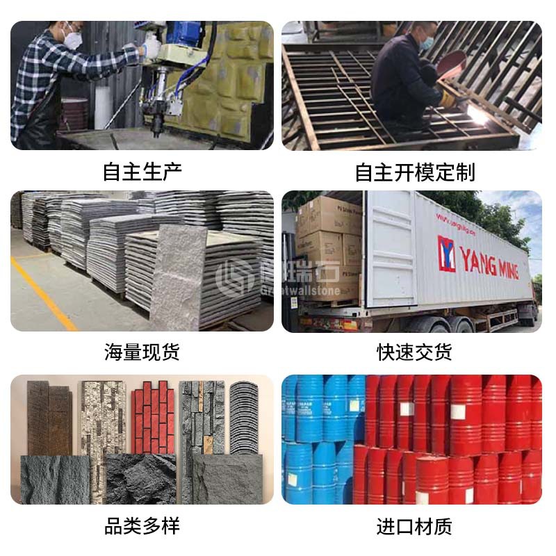 Cross-border popular PU nine-grid double-sided partition type pu component hollow brick background wall hollowed-out decorative perforated brick Specification drawing