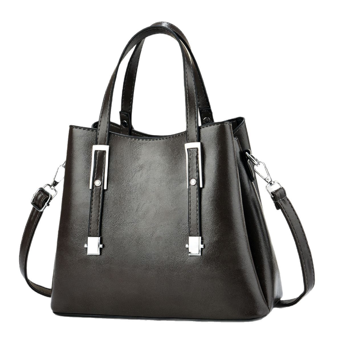 Cross-border women's bag 2024 New style fashionable and trendy commuter women's handbag Casual single-shoulder crossbody tote bag Item Picture