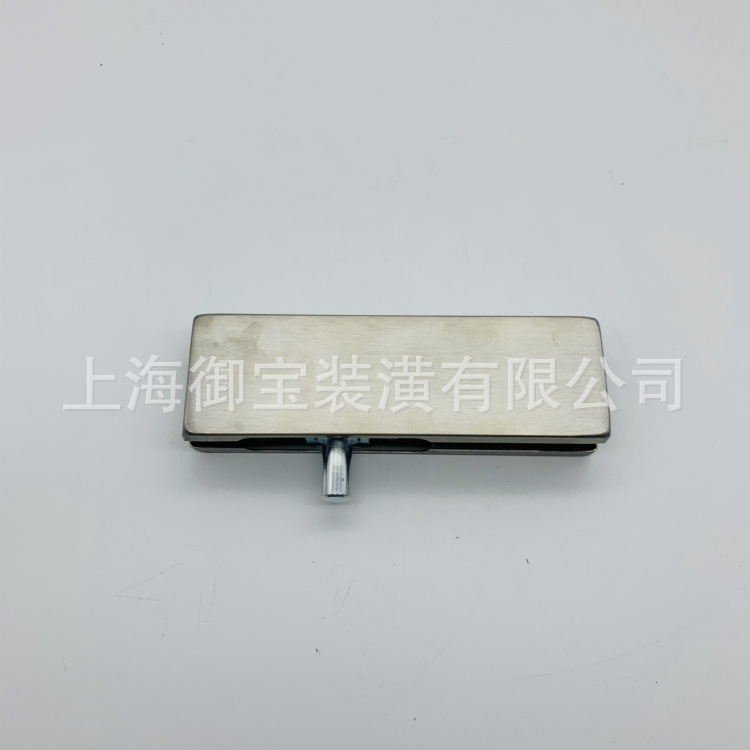 GMT glass door clip top clip, ordinary 12mm glass door floor spring door frameless door accessories, straight clip details Picture