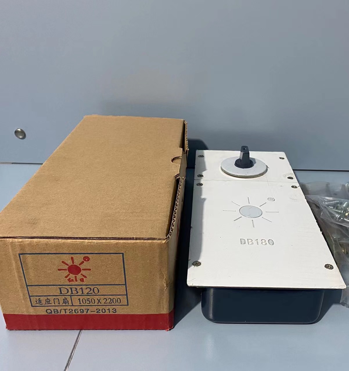 Hongri Ground Spring db120 spring wooden door, glass door, revolving door, aluminum-plastic door, framed or unframed details Picture
