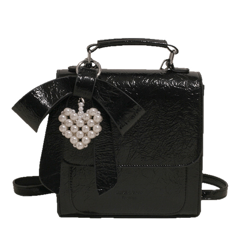 Cross-border Korean-style high-end bow backpack for women, a new trendy, fashionable and niche design single-shoulder bag for summer 2025 Item Picture