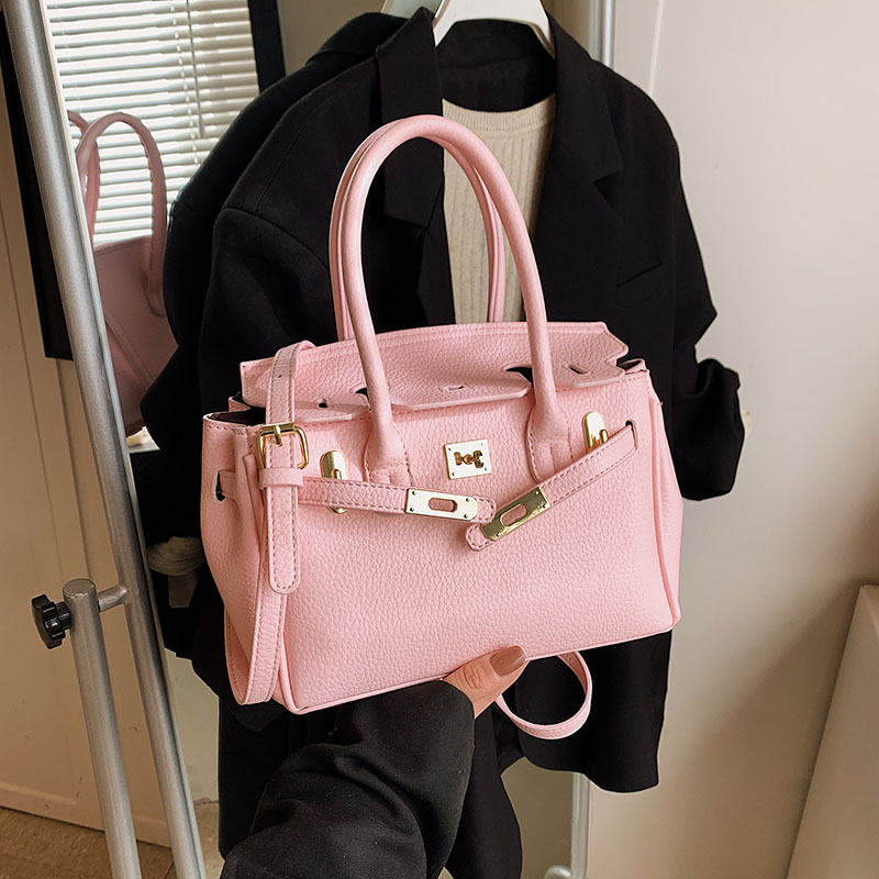 Urban fashion commuter bag, high-end handbag, small bag, popular single-shoulder crossbody bag, women's casual and versatile platinum bag Specification drawing