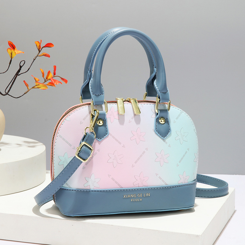 Rainbow shell bag 2024ladies handbags new women 's bag, Korean style handbag details Picture