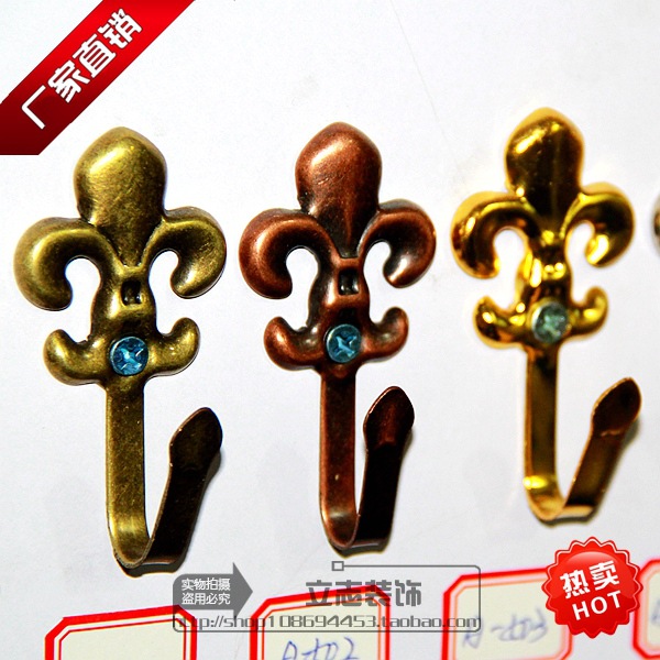 Curtain hooks, wall hooks, wall hooks, binding balls, binding straps, hanging balls, wall hooks, wall hooks, exquisite small wall hooks full figure