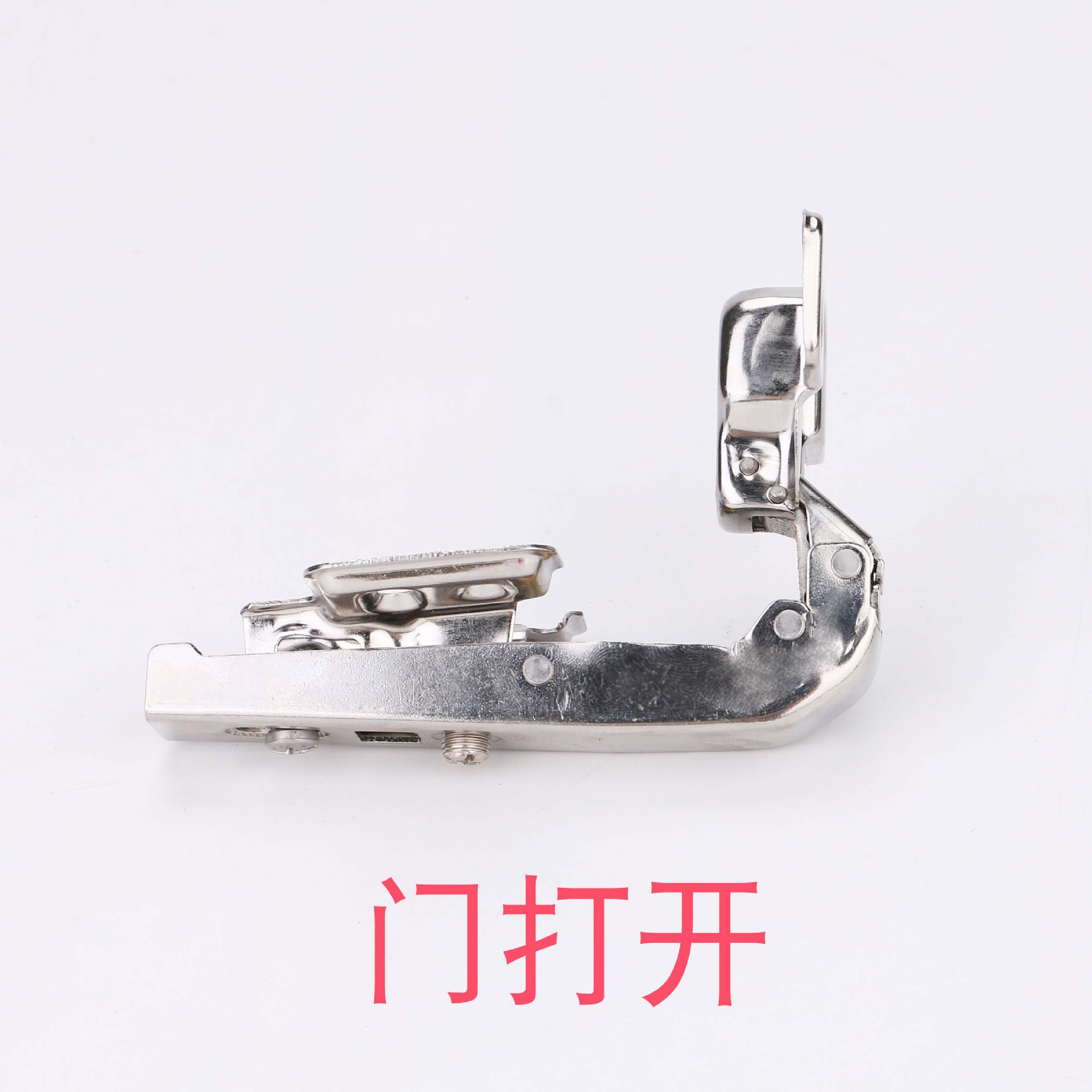 90° Hydraulic hinge with damping 180-degree flat door stainless steel iron irregular folding corner cabinet manufacturer details Picture