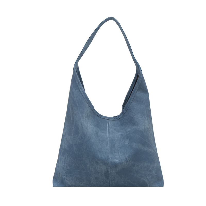 High-end retro large-capacity bag 2025 summer new women's bag, stylish and versatile single-shoulder bag, tote bucket bag Item Picture
