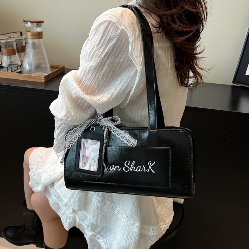 A high-end commuter handbag for a cute girl, a new Korean-style trendy and versatile shoulder bag for women in 2025 Specification drawing