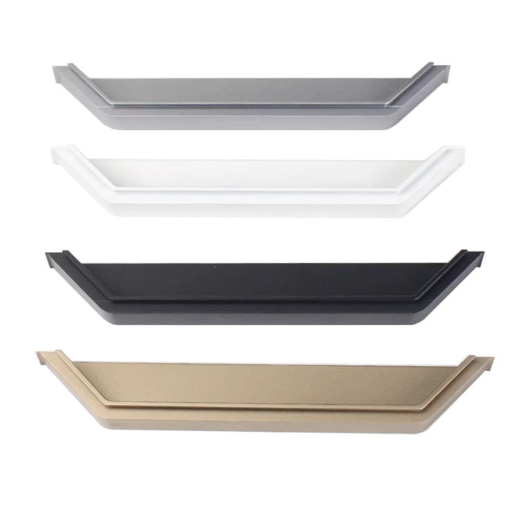 In-stock cabinet door handles, concealed built-in wardrobes, slotted handles, aluminum alloy horn handles, drawer aluminum handles Item Picture