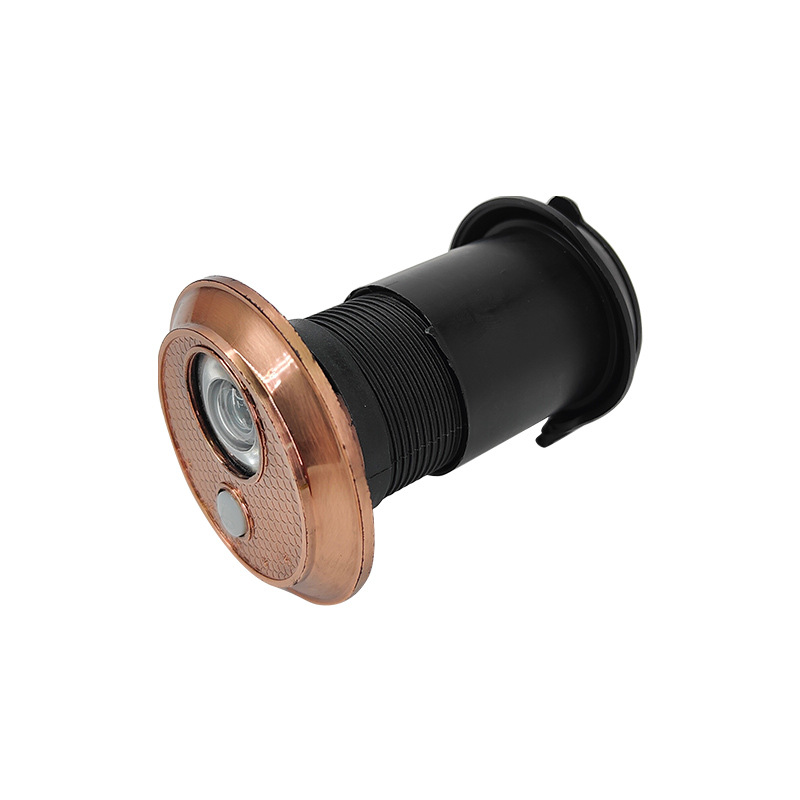 Household security door, peephole door mirror with doorbell, plastic peephole doorbell, old-fashioned door, doorbell 35, factory direct sales Item Picture