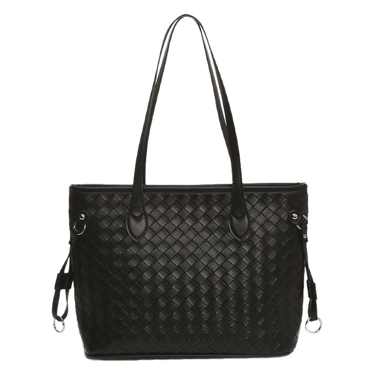 Large-capacity tote bag for women, 2025 new style, niche design, fashionable and stylish, solid color, trendy and casual single-shoulder armpit bag Item Picture
