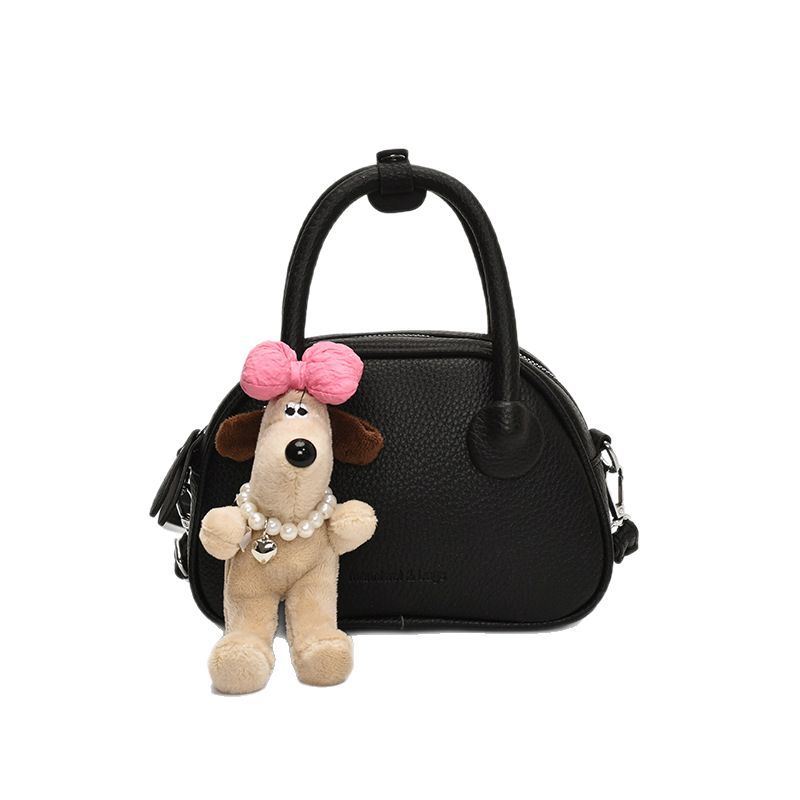 High-end texture lychee pattern handbag for women, 2025 new style fashionable commuting single-shoulder bag, trendy and simple crossbody bag Item Picture