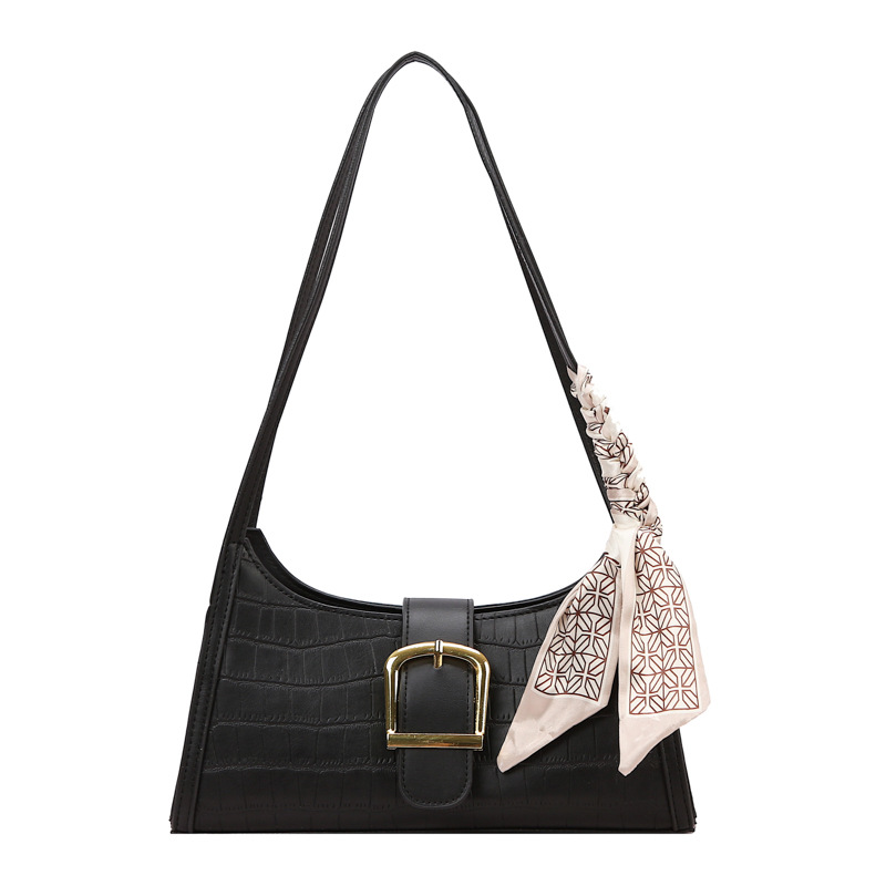 A high-end, niche design bag for women 2025, a new summer versatile and fashionable single-shoulder underarm bag, a baguette bag that goes viral Item Picture