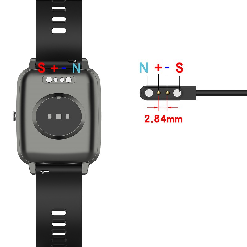 Compatible with Willful IP68/ID205L/ SW021 watch charger Blackview R3 charging cable Item Picture