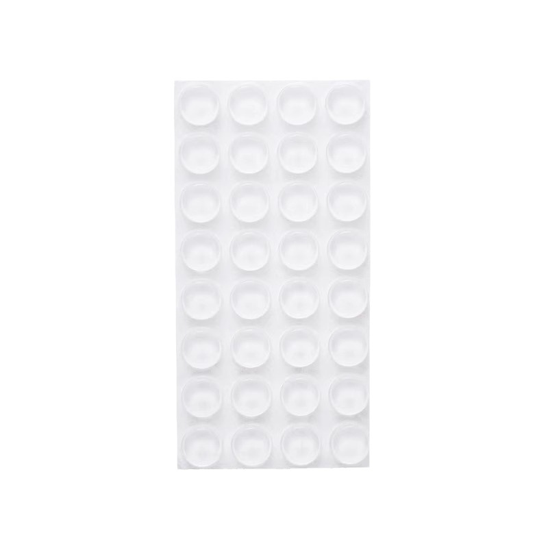 Anti-collision stickers, door handle anti-collision strips, silicone anti-collision pads, refrigerator door, rear cabinet door, wall anti-collision magic tool, silent Item Picture