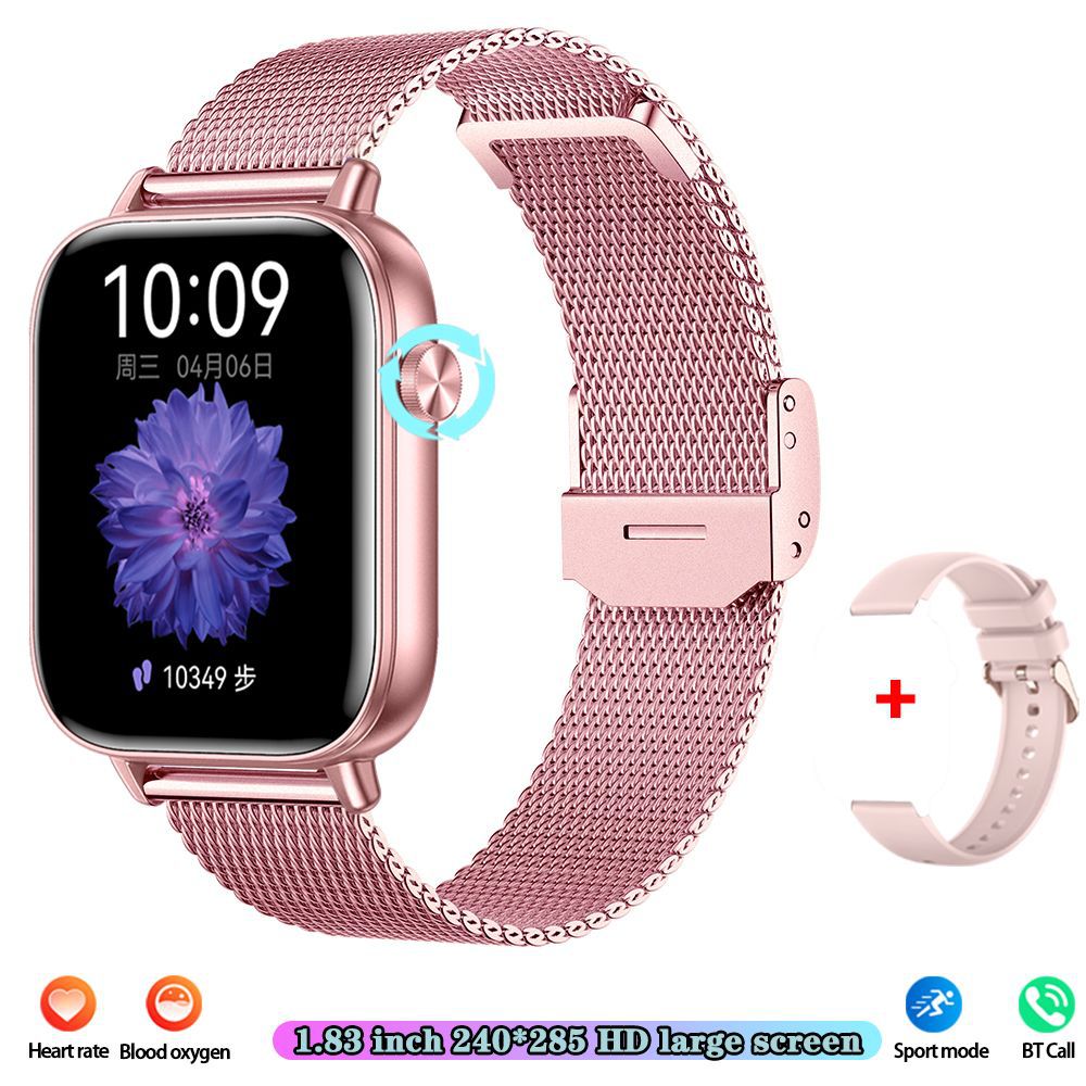 The new I128 smartwatch features a step count, heart rate monitoring, Bluetooth call, 1.69 touch screen, and a smart bracelet Item Picture