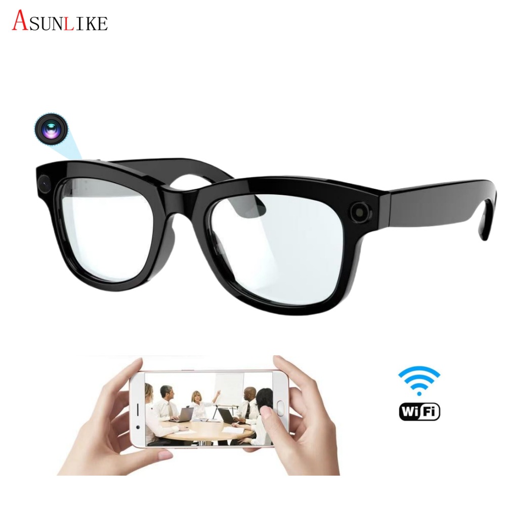 2025 Smart glasses with cameras for taking photos and videos, AI translation for object recognition, ChatGPT for making phone calls, and music glasses details Picture