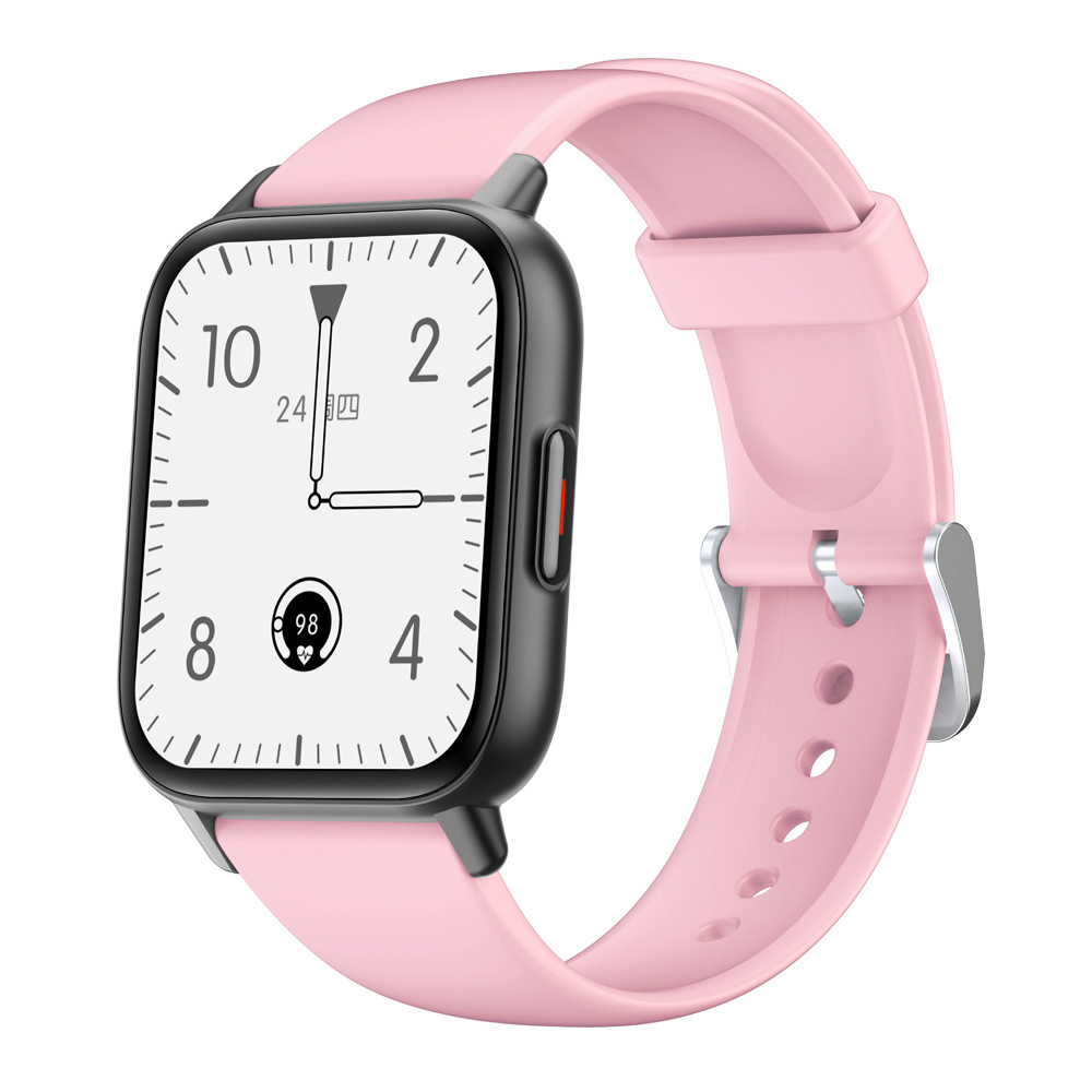 Factory direct sales QS16pro body temperature, heart rate, blood oxygen, waterproof, large battery 270mah men's and women's sports smartwatch details Picture