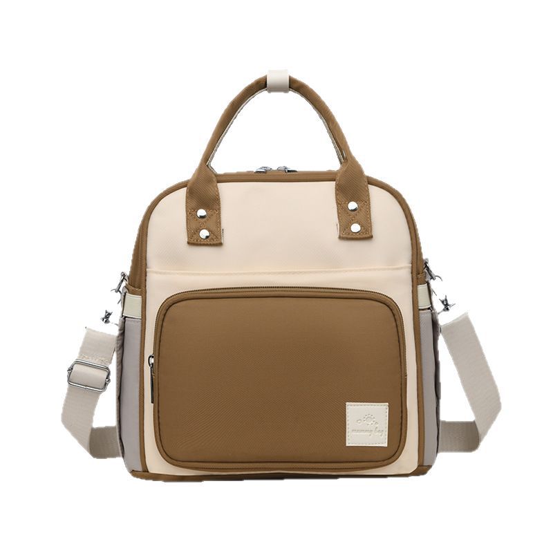 New multi-functional outdoor Mommy bag, portable crib, Korean version double-shoulder mother and baby bag, cross-border Item Picture