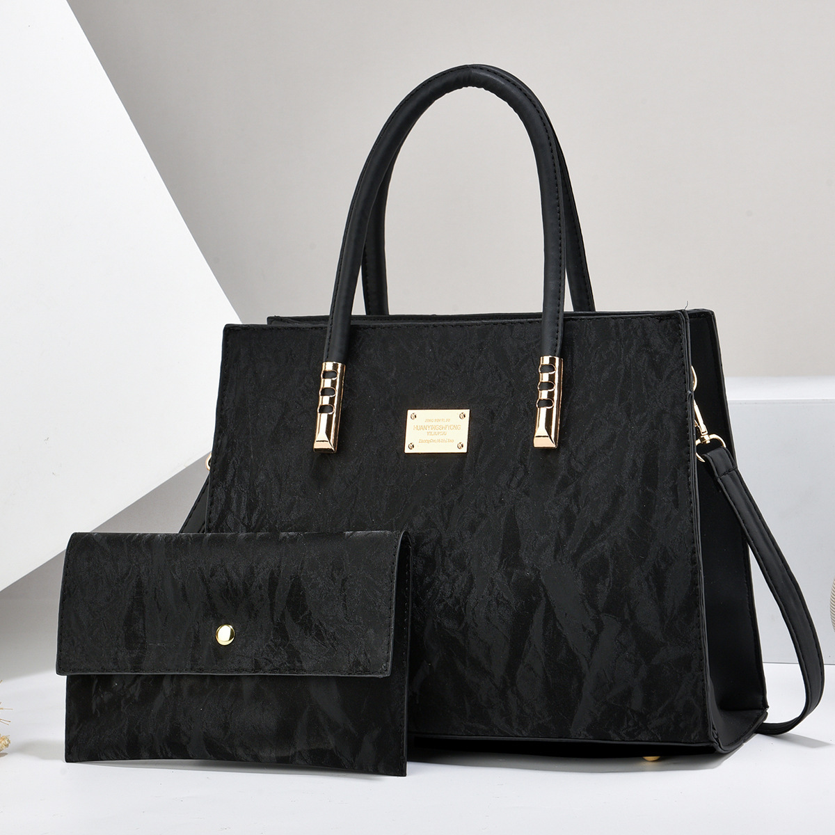 New matte textured mother and child style bags for foreign trade, casual and versatile for women, cross-border single-shoulder bags, handbags and crossbody bags details Picture