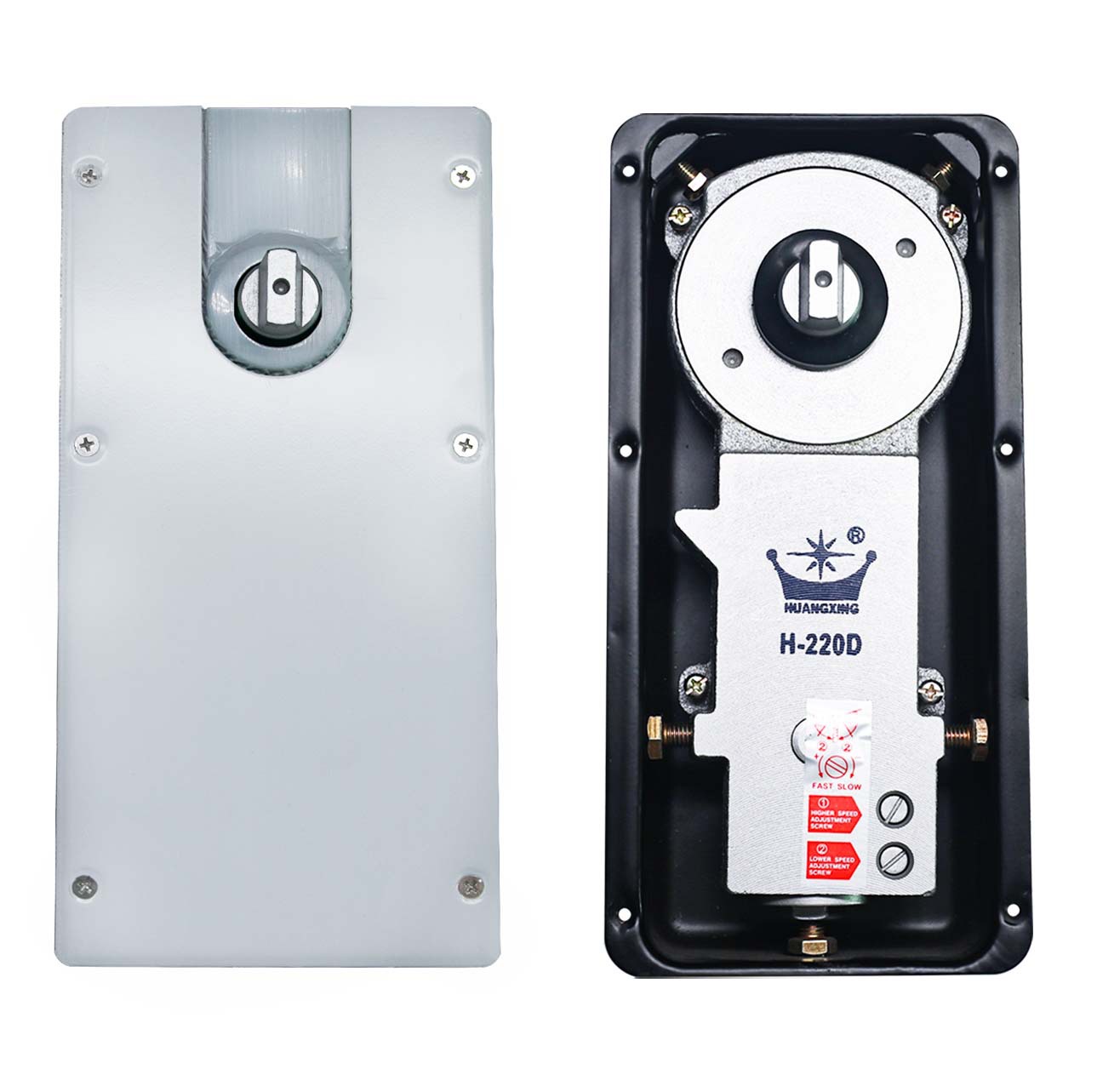 Ground spring H-220D for wooden doors, framed doors, frameless glass doors, ground spring accessories, ground shaft, ground hinge Item Picture